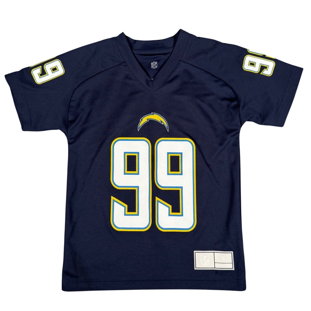 NFL Team Apparel Los Angeles Chargers Joey Bosa 99 Jersey Youth Small‎ 8 Navy